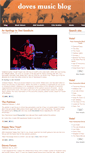Mobile Screenshot of dovesmusicblog.com